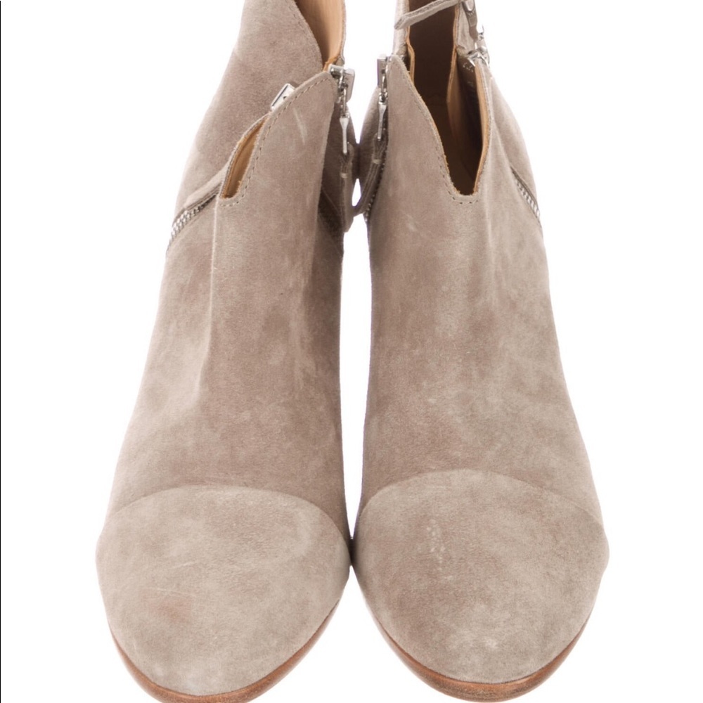 RAG $ BONE SUEDE ROUND - TOES BOOTS - Picture 4 of 5